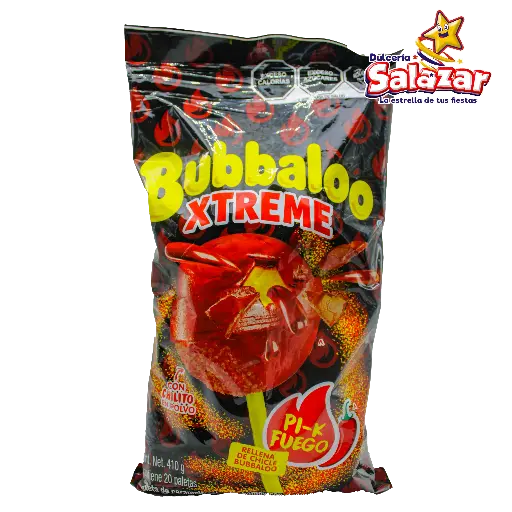 [ADA0289] PALETA BUBBAXTREME PIK-FUEGO -B.410G- "C/16/20"