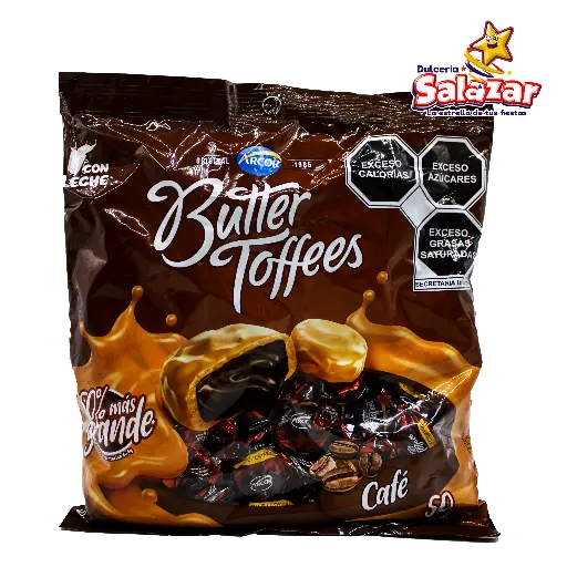 [DOS0112] CARAMELO BUTTER TOFFEES CAFE -B.300G- "C/16/50"