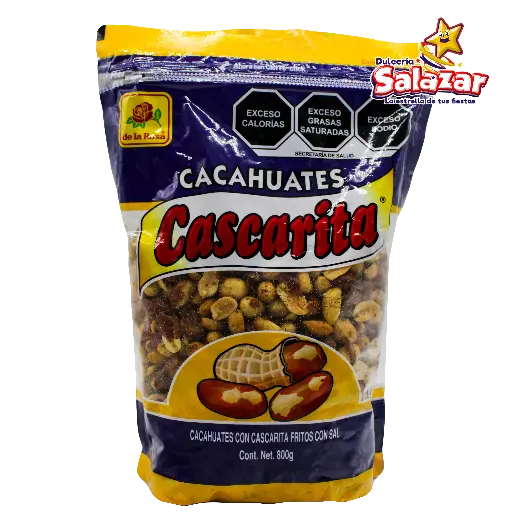 [ROS0088] CACAHUATE CASCARITA DLR -B.800GR- "C/12/1"