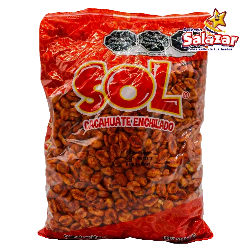 [SOL0007] CACAHUATE ENCHILADO SOL -B.1KG- "C/28/1KG"