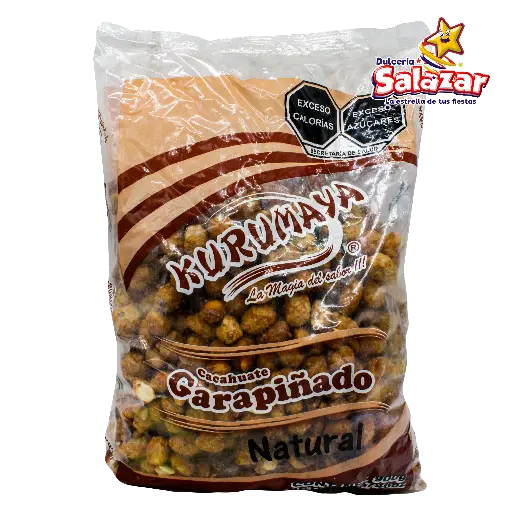 [KUR0008] CACAHUATE GARAPIÑADO NATURAL 900G KURUMA -B.900G- "C/20/1"