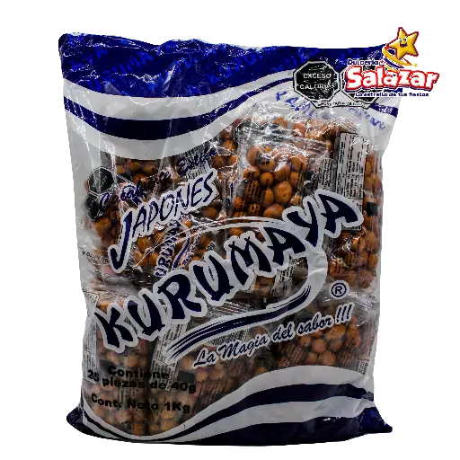[KUR0033] CACAHUATE JAPONES 40G KURUMAYA -B.1KG- "C/24/25"