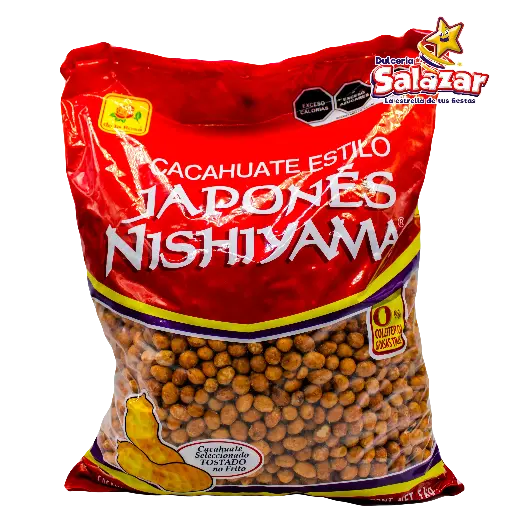 [ROS0427] CACAHUATE JAPONES DLR -B.5KG- "C/3/5"