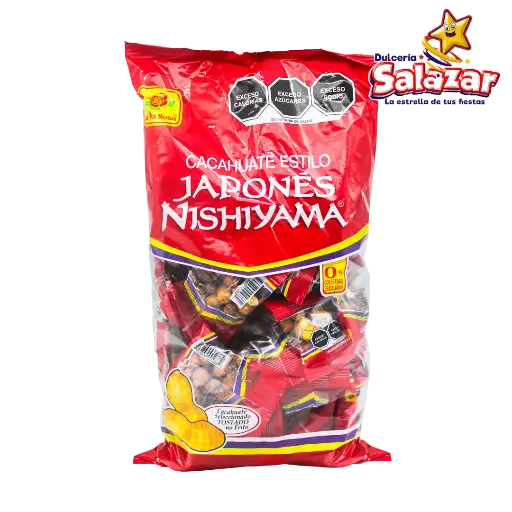 [ROS0361] CACAHUATE JAPONES SOBRE ESCOLAR  13 GRS DLR    -B.650GR- "C/15/50"