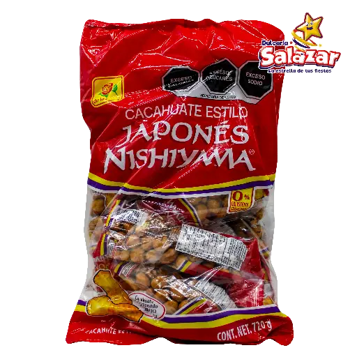 [ROS0368] CACAHUATE JAPONES SOBRE 60 GRS DLR -B.720GR- "C/15/12"
