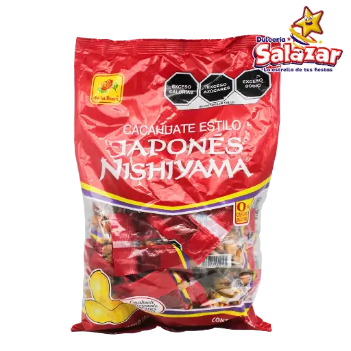 [ROS0038] CACAHUATE JAPONES SOBRE  GRANDE 42GRS DLR -B.588GR- "C/16/14"