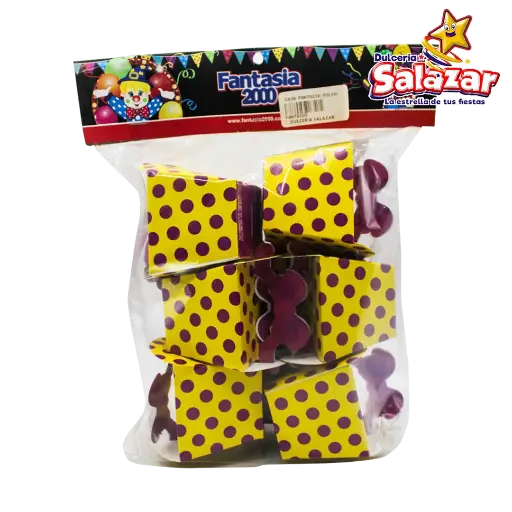 [FANT0005] CAJA FANTASIA POLKA DOT -B.10PZA- "C/1/1"