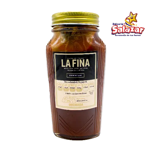 [GUA0007] CAJETA LA FINA -BOT.380G- "C/24/1"