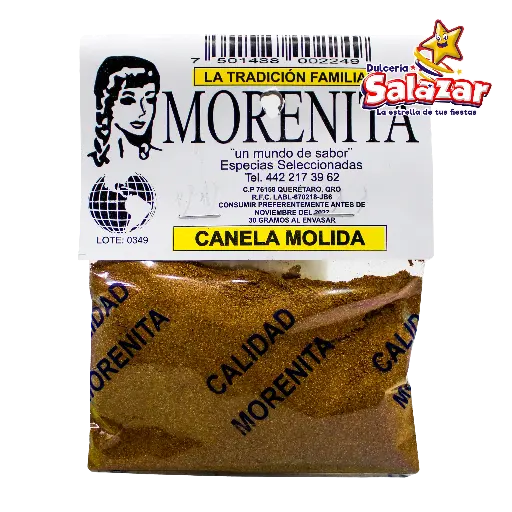 [MOR0023] CANELA POLVO 30 GRAMOS 