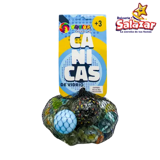 [SEL0706] CANICAS RED SURTIDA -B.260G-"C/70/35"