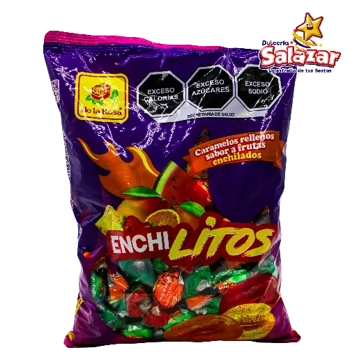 [ROS0552] CARAMELO ENCHILITOS DLR -B.500GR- "C/24/1"