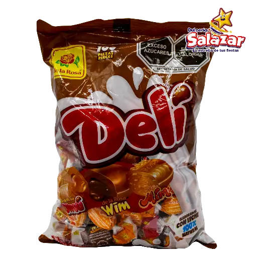 [ROS0162] CARAMELO DELI DE LA ROSA -B.500GR- "C/24/100"