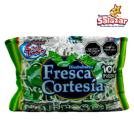 [SWT0015] CARAMELO YERBABUENA FRESCA -B.4OOG- "C/24/100"