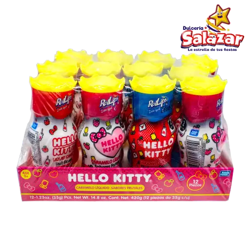 [BON0416] CARAMELO LIQUIDO LIP GLOSS HELLO KITTY -D.420G PZA -"C/24/12"