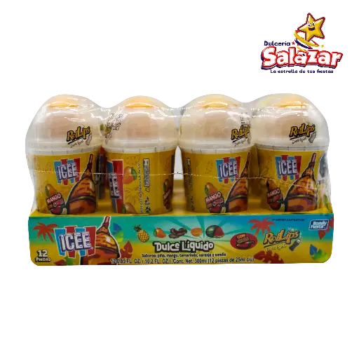 [BON0417] CARAMELO LIQUIDO ROL LIPS ICEE TROPICAL -D.300G- "C/24/12"