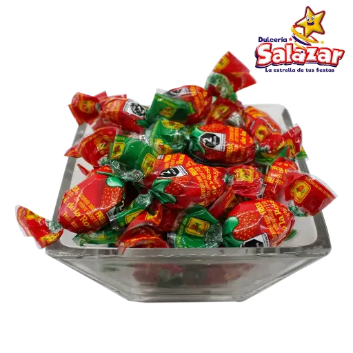 [ROS0164] CARAMELO LITO X KILO FRESA "C/12/1"