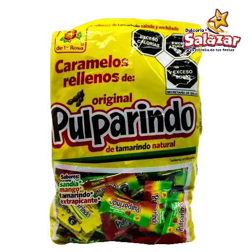 [ROS0133] CARAMELO PULPARINDO SURTIDO DLR -B.500GR- "C/24/100"