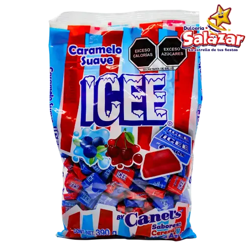 [CAN0015] CARAMELO SUAVE ICEE MORA/CEREZA -B.390G- "C/24/150"