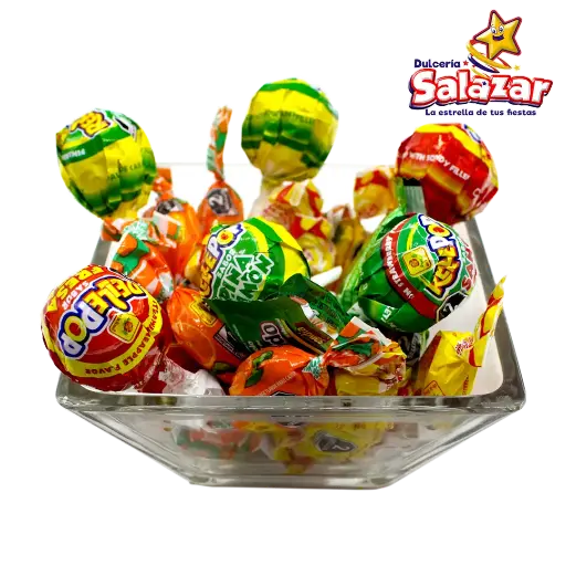 [ROS0456] CARAMELOS Y PALETAS SURTIDO DLR X KILO A "C/18/1"