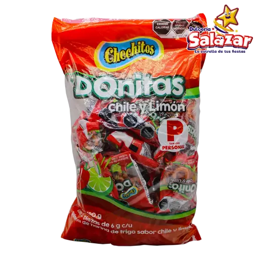 [GON0018] CHECHITOS DONITAS CHILE Y LIMON PERSONAL -B.150G- "C/10/25"