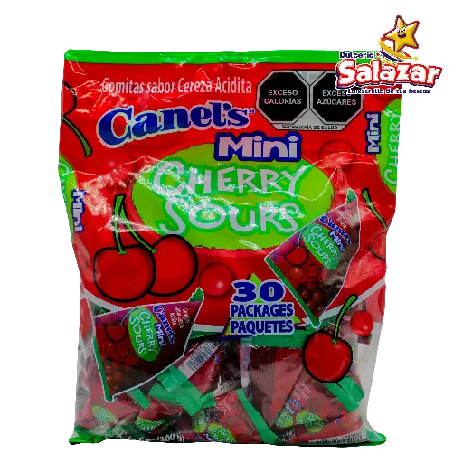 [CAN0083] CHERRY SOURS MINI TRIANGULO CANELS -B.300G- "C/16/30"