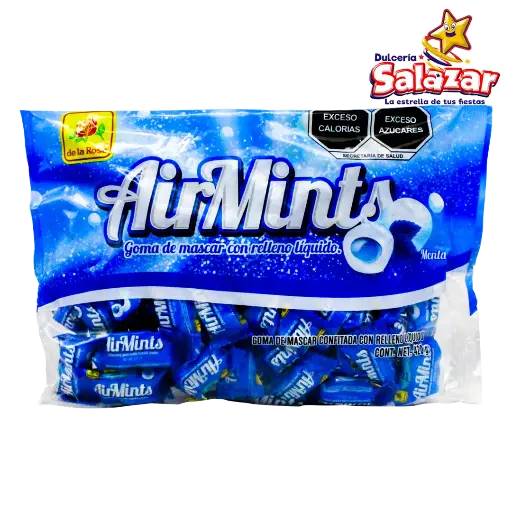 [ROS0089] CHICLE AIR MINTS MENTA DLR -B.420G- "C/20/70"