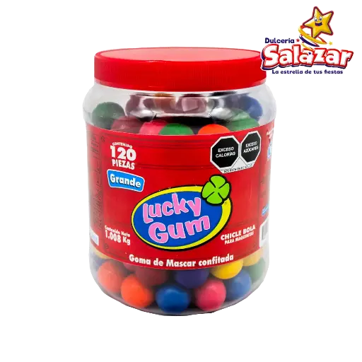 [CHE0072] CHICLE LUCKY GUM GRANDE -V.1.008KG- "C/9/120"