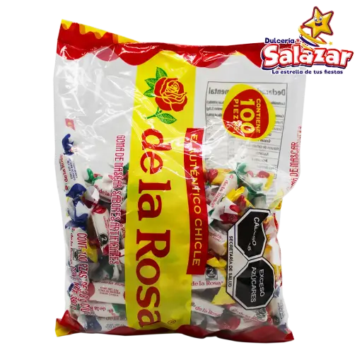 [ROS0176] CHICLE MOÑO SURTIDO -B.380GR- "C/28/100"