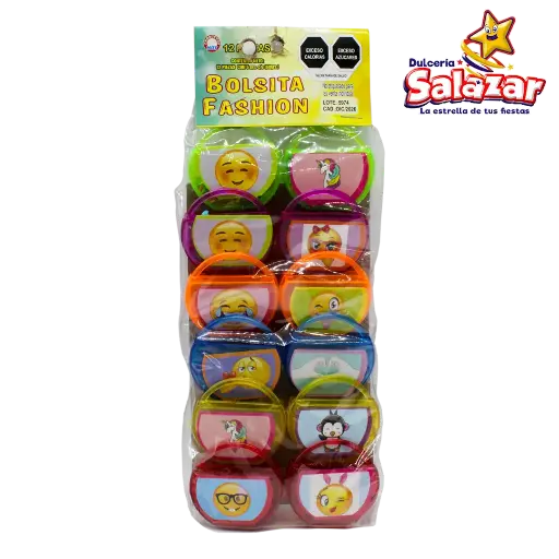 [MOY0011] CHICLERA BOLSITA FASHION MOY -B.12PZA- "C/30/12"