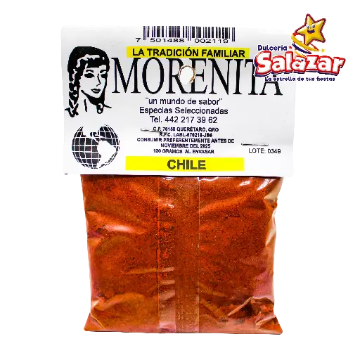 [MOR0010] CHILE 130 GRAMOS 