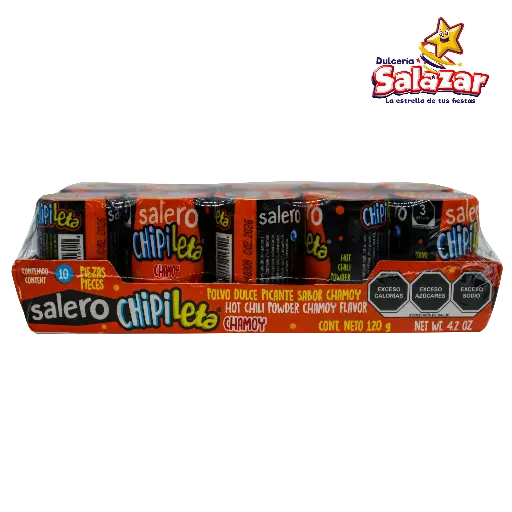 [ANA0077] CHIPILETA CHAMOY SALERO CHAROLA -B.10PZA- "C/24/10"