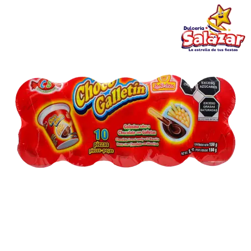 [DEL0257] CHOCO GALLETIN CHOCOLATE DELICIAS -D.150G- "C/20/10"