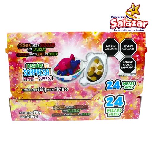 [DEL0021] CHOCO HUEVO UNICORNIO LAS DELICIAS -D.288G- "C/8/24"