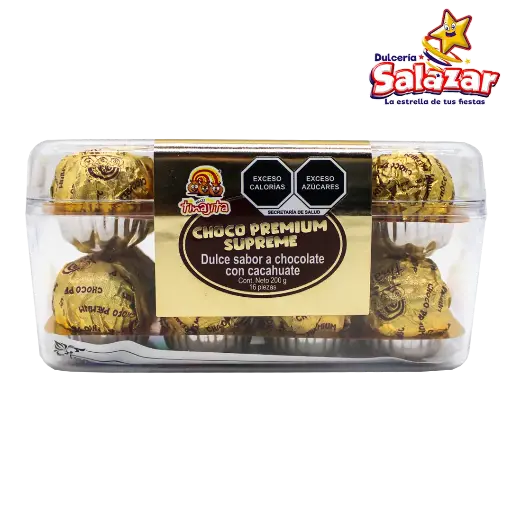 [TIN0431] CHOCO PREMIUM SUPREME TINAJITA -D.200GR "C/30/16"