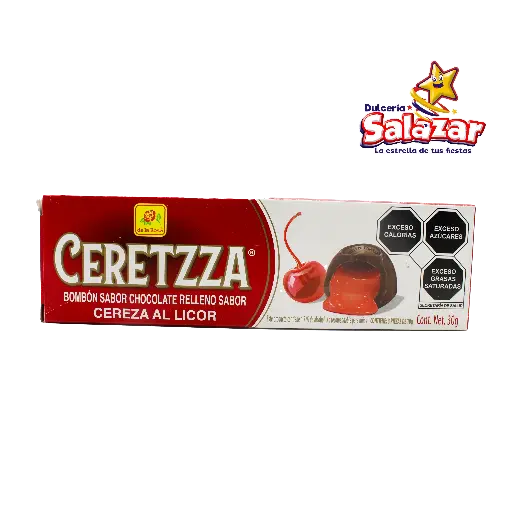 [ROS0110] CHOCOLATE CERETZZA DLR 3 PIEZAS -D.30G- "C/75/3/10"