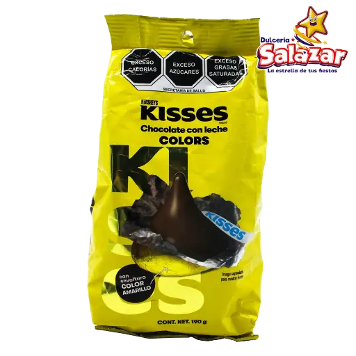 [HER0048] CHOCOLATE KISS FIESTA AMARILLO -B.190G- "C/6/1"