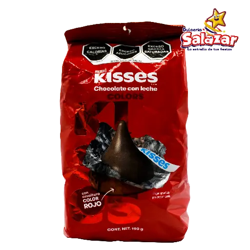 [HER0047] CHOCOLATE KISS FIESTA ROJA -B.190G- "C/6/1"