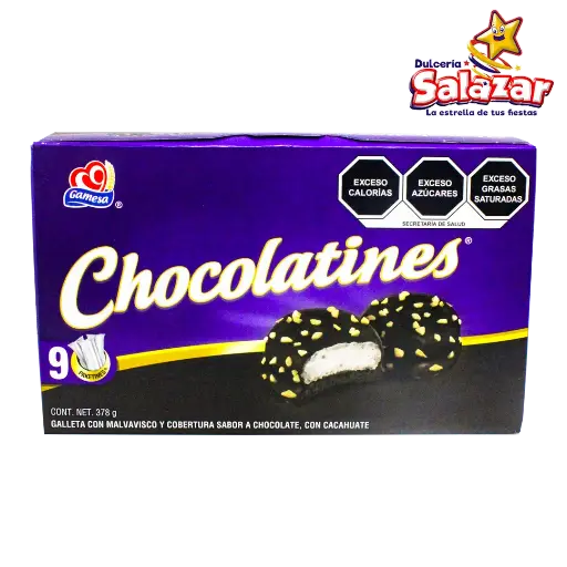 [GAM0006] CHOCOLATINES GAMESA -D.378G- "C/10/9"