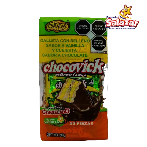 [COL0076] CHOCOVICK VAINILLA -D.500G- "C/12/50"