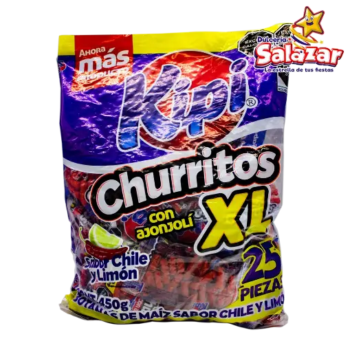 [KIP0008] CHURRITO KIPI C/AJONJOLI -B.250G- "B/20/25"