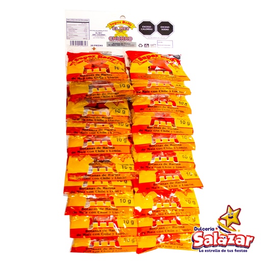 [GTZ0004] CHURRO BETTY TIRA GDE  -T.20PZA- "C/10/20"