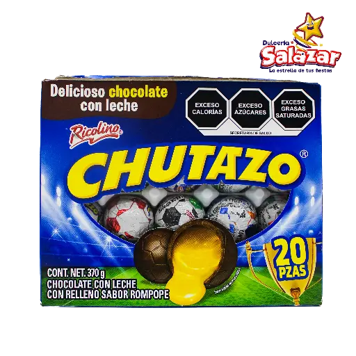 [RCO0362] CHUTAZO C/ROMPOPE RICOLINO -D.370G- "C/40/20"