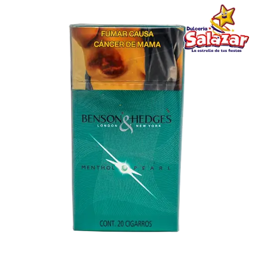 [CIGPHL0024] CIGARRO BENSON & HEDGES MENTHOL PEARL 20s "P/10/1"