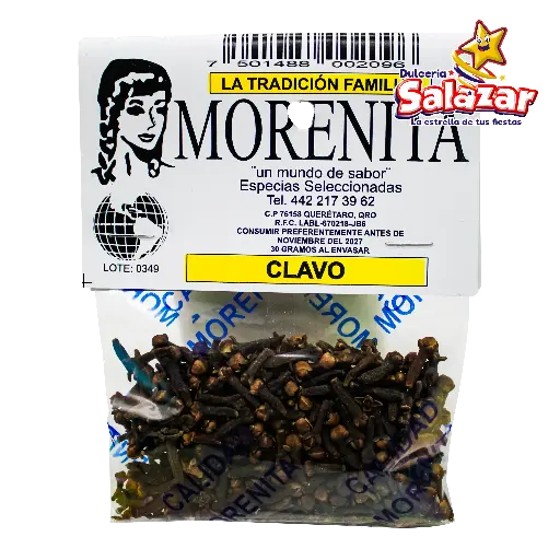 [MOR0008] CLAVO 30 GRAMOS 