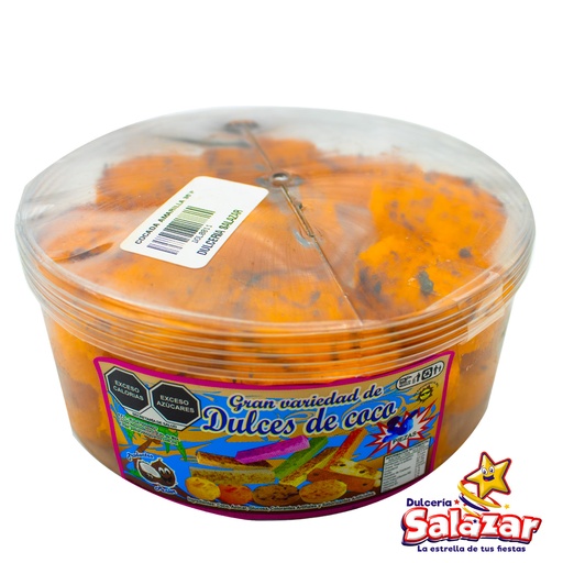 [DOL0011] COCADA AMARILLA EL DOLAR -E.36PZA- "C/18/36"