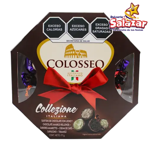 [ABA0188] COLOSSEO COLLEZIONE ITALIANA CAJA OCTAG0 -D.117G- "C/24/1"