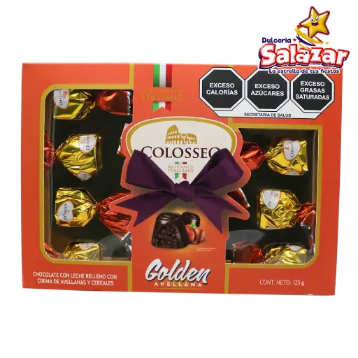 [ABA0202] COLOSSEO GOLDEN RECTANGULAR -D.125G- "C/18/1"