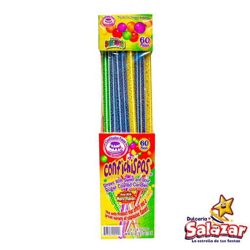 [CFI0002] CONFICHISPAS GRAGEA SURTPOPOTE -D.720G- "C/18/60"