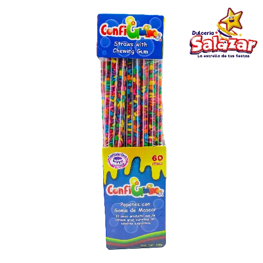 [CFI0011] CHICLE CONFIGUM MINI POPOTE -D.630G- "C/18/60"