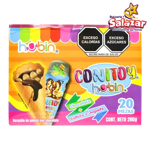 [HUB0009] CONITOY HUBIN (CHOCO GALLETA JUGUETE) -D.280GR.-"C/6/20"